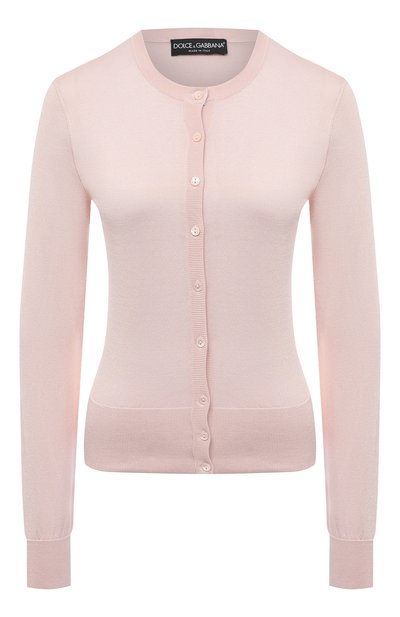 Женский шелковый кардиган DOLCE & GABBANA, арт. FX842T/JASMX