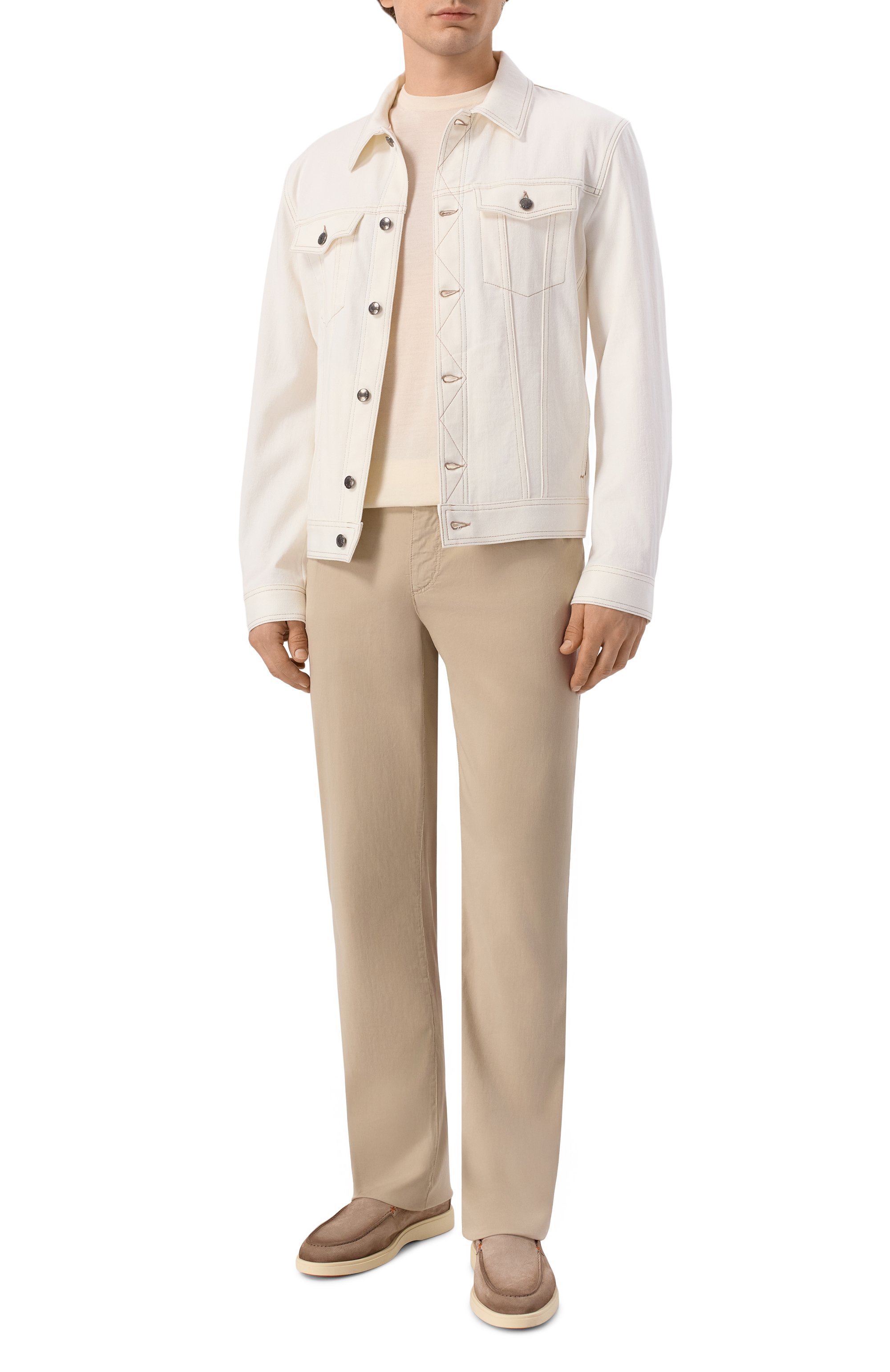 Хлопковые брюки MVST, арт. M26.CSM.T401/TFANT, фото 2