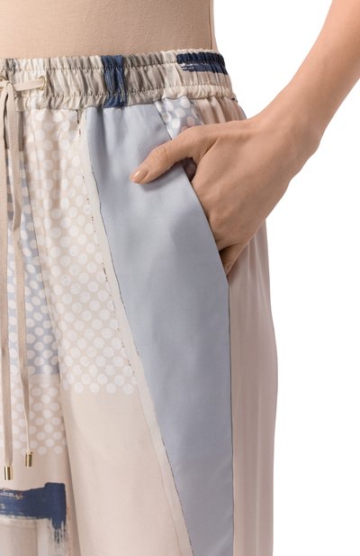 Атласные брюки LORENA ANTONIAZZI, арт. E2553PA31E/4916, фото 5