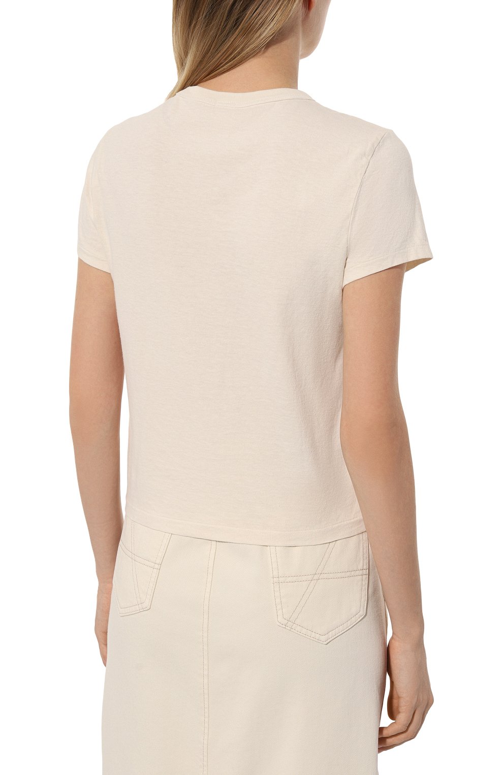 Хлопковая футболка RE/DONE, арт. 539-02WB0YTEE, фото 4