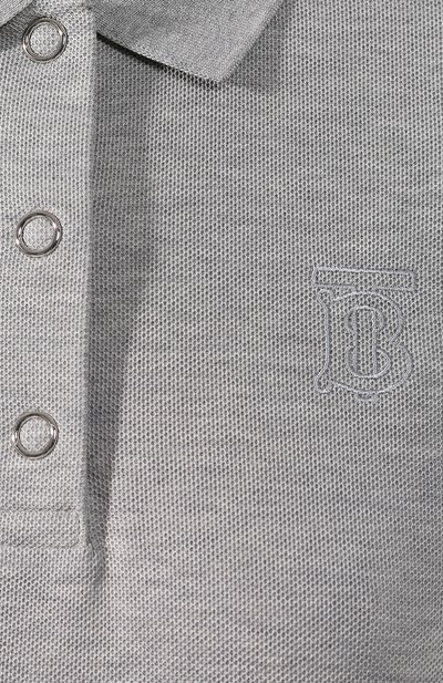 Хлопковое поло BURBERRY, арт. 8029463, фото 5