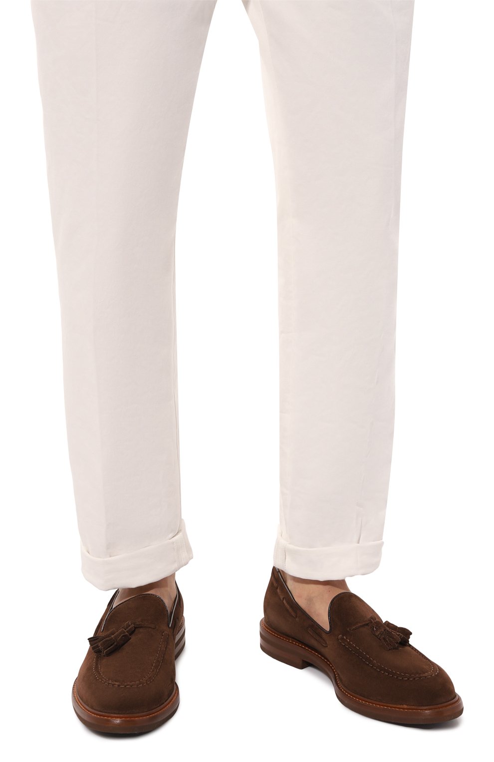 Замшевые лоферы BRUNELLO CUCINELLI, арт. MZUPEB2199, фото 3