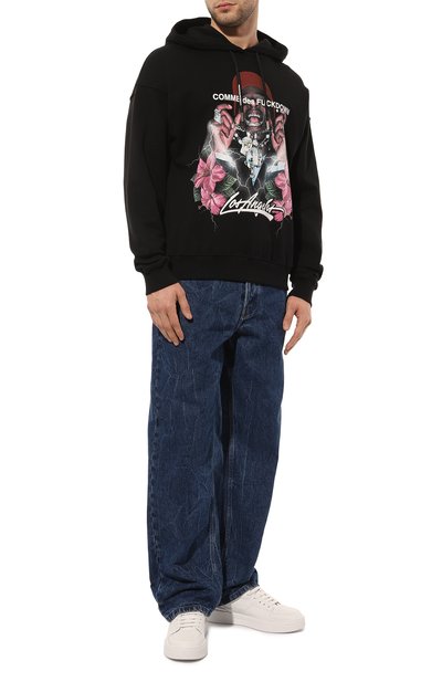 Хлопковое худи COMME DES FUCKDOWN, арт. CDFU2274, фото 2