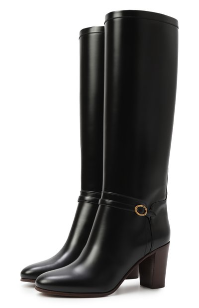 Женские кожаные сапоги pattie 75 VALENTINO, арт. 7W2S0LD6/ZJM