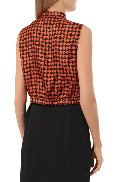 Шелковый топ GUCCI, арт. 664717 ZAH3U, фото 4