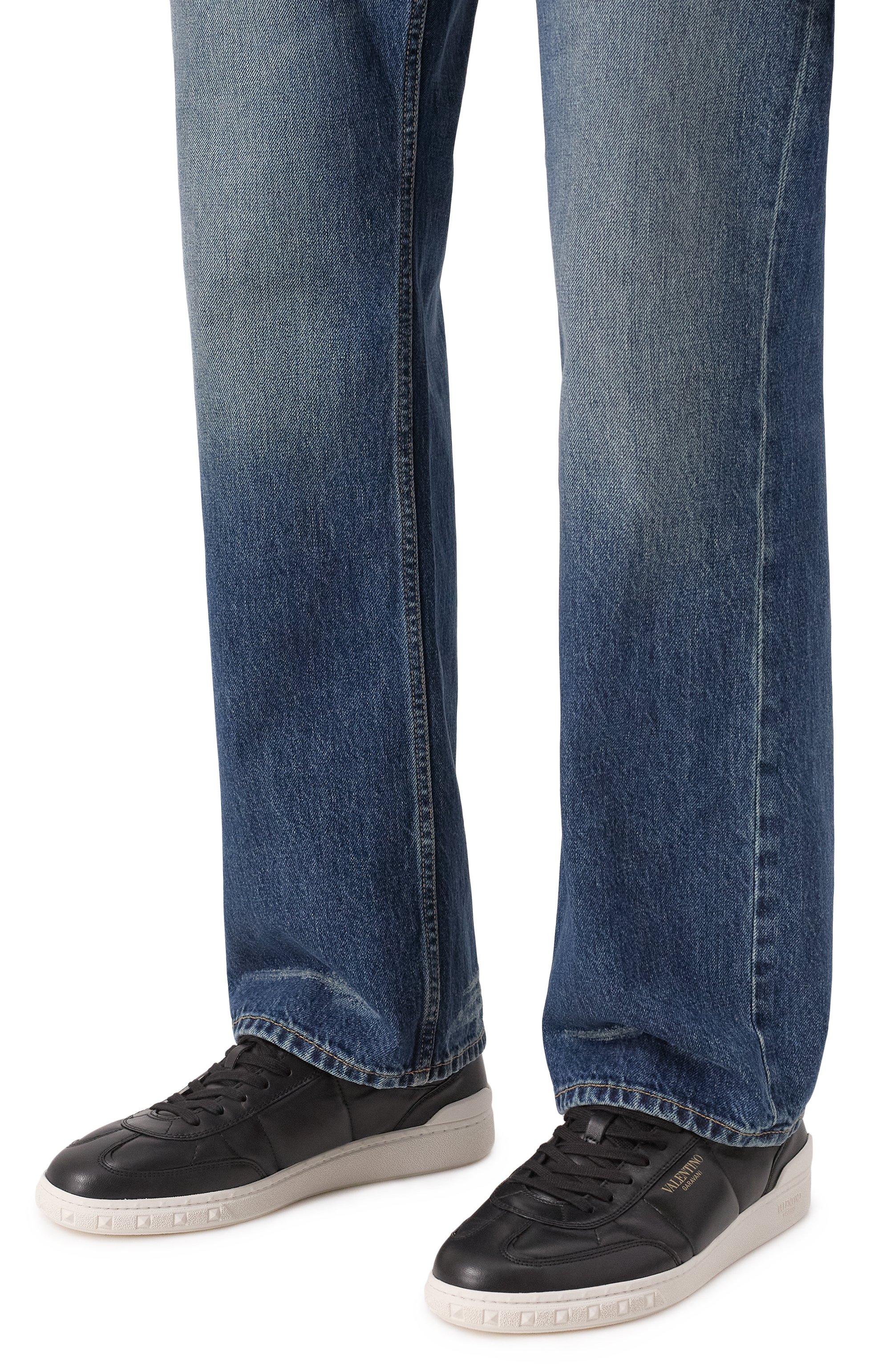 Кожаные кеды upvillage VALENTINO, арт. 6Y2S0H77/SVL, фото 3