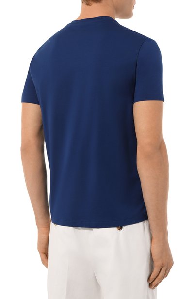 Хлопковая футболка PRADA, арт. UJM564-1UOR-F0AIN-092, фото 4