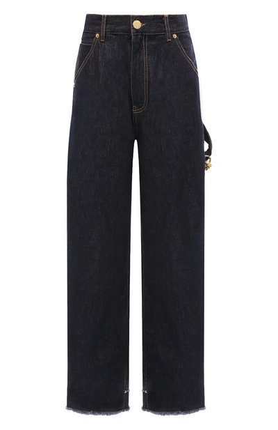 Женские джинсы DARKPARK, арт. WTR08 DBL03/LISA-CHAIN AD0RNED L00SE FIT CARPENTER