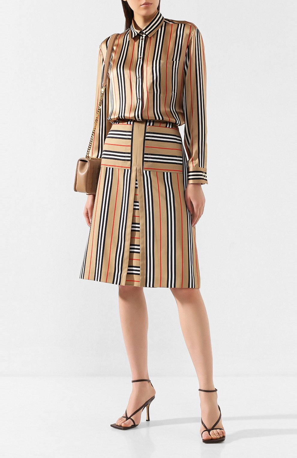 Шелковая рубашка BURBERRY, арт. 8011074, фото 2