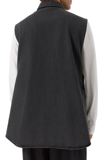 Джинсовый жилет ANN DEMEULEMEESTER, арт. B0013121/FA039, фото 4