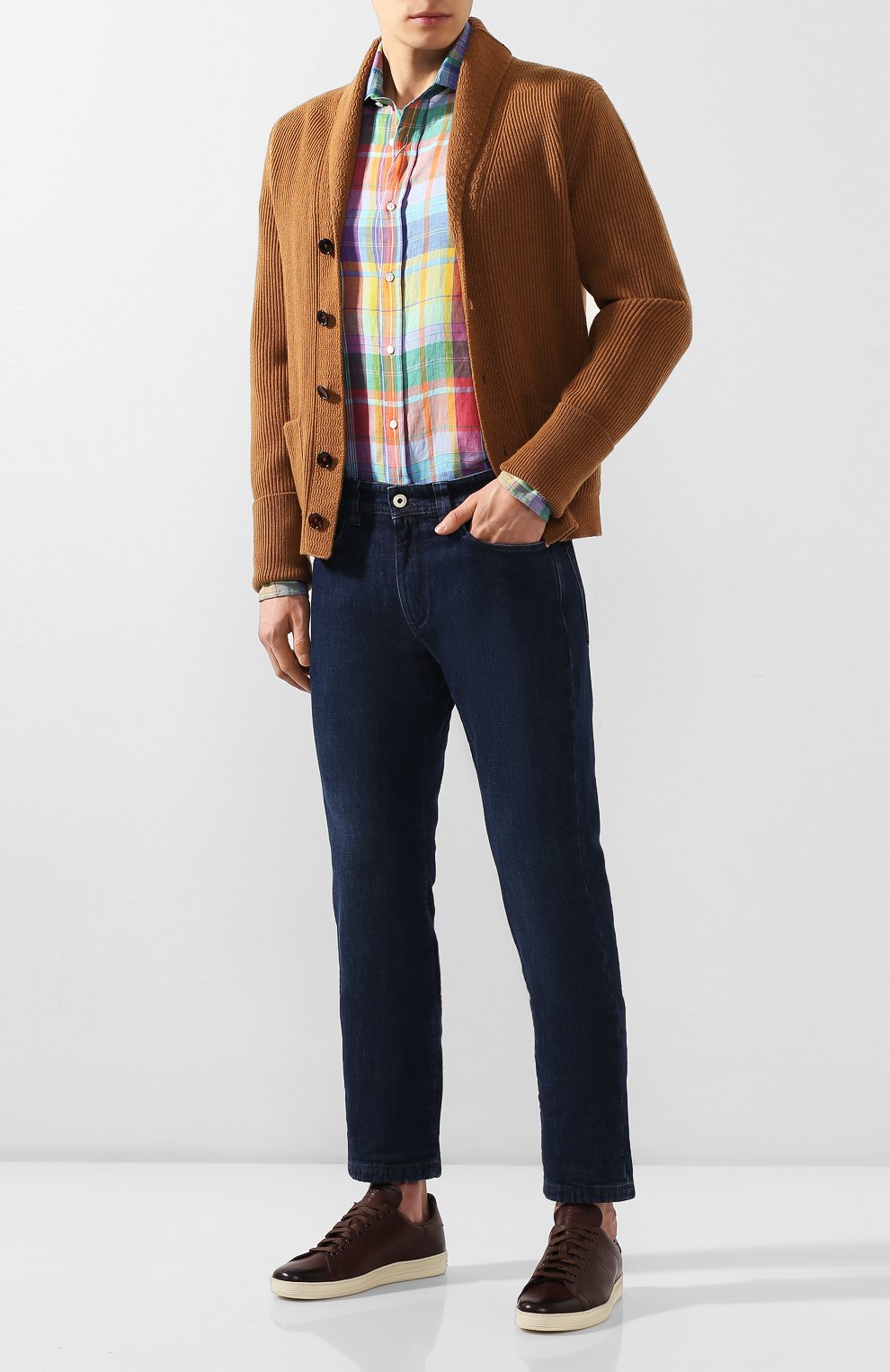 Льняная рубашка RALPH LAUREN, арт. 790780934, фото 2