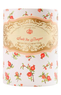 Соль для ванн (500g) SANTA MARIA NOVELLA бесцветного цвета, арт. SMN3232706 | Фото 1 (Нос: Не проставлено; Региональные ограничения белый список (Axapta Mercury): Не проставлено; Тип продукта: Соли; Назначение: Для тела; Unisex: Unisex; Косметика кросс-кт: Уход У)