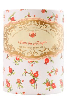 Соль для ванн (500g) SANTA MARIA NOVELLA бесцветного цвета, арт. SMN3232706 | Фото 1 (Тип продукта: Соли; Назначение: Для тела; Unisex: Unisex; Региональные ограничения белый список (Axapta Mercury): Не проставлено; Нос: Не проставлено)