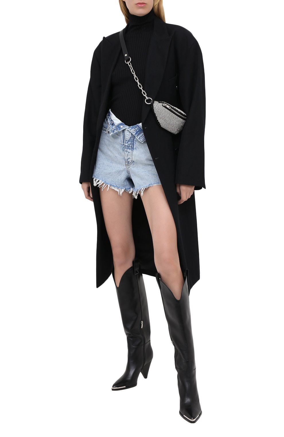 Джинсовые шорты ALEXANDER WANG, арт. 4DC2204768, фото 2