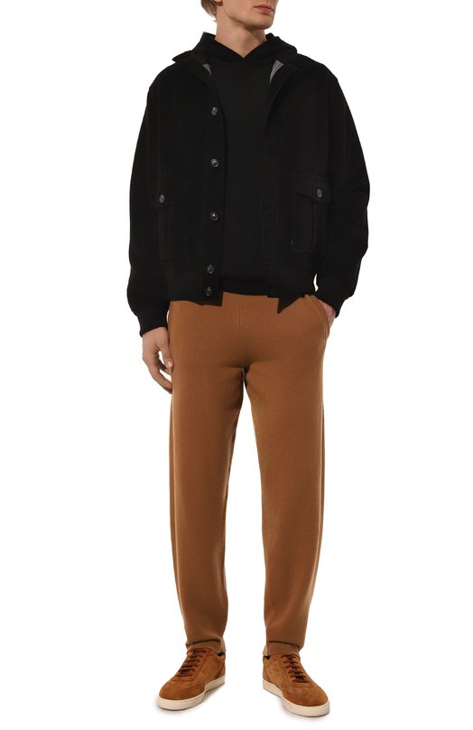 Кашемировое худи Daniele Fiesoli WS3436 Чёрный  WS3436 Фото 2