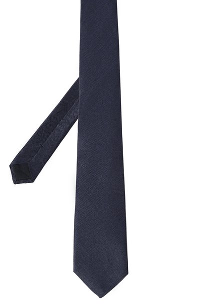Галстук из шелка и льна CORNELIANI, арт. 93U302-9320317, фото 3