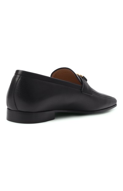 Кожаные лоферы vlogo signature VALENTINO, арт. 8Y0S0N03/ZWD, фото 4