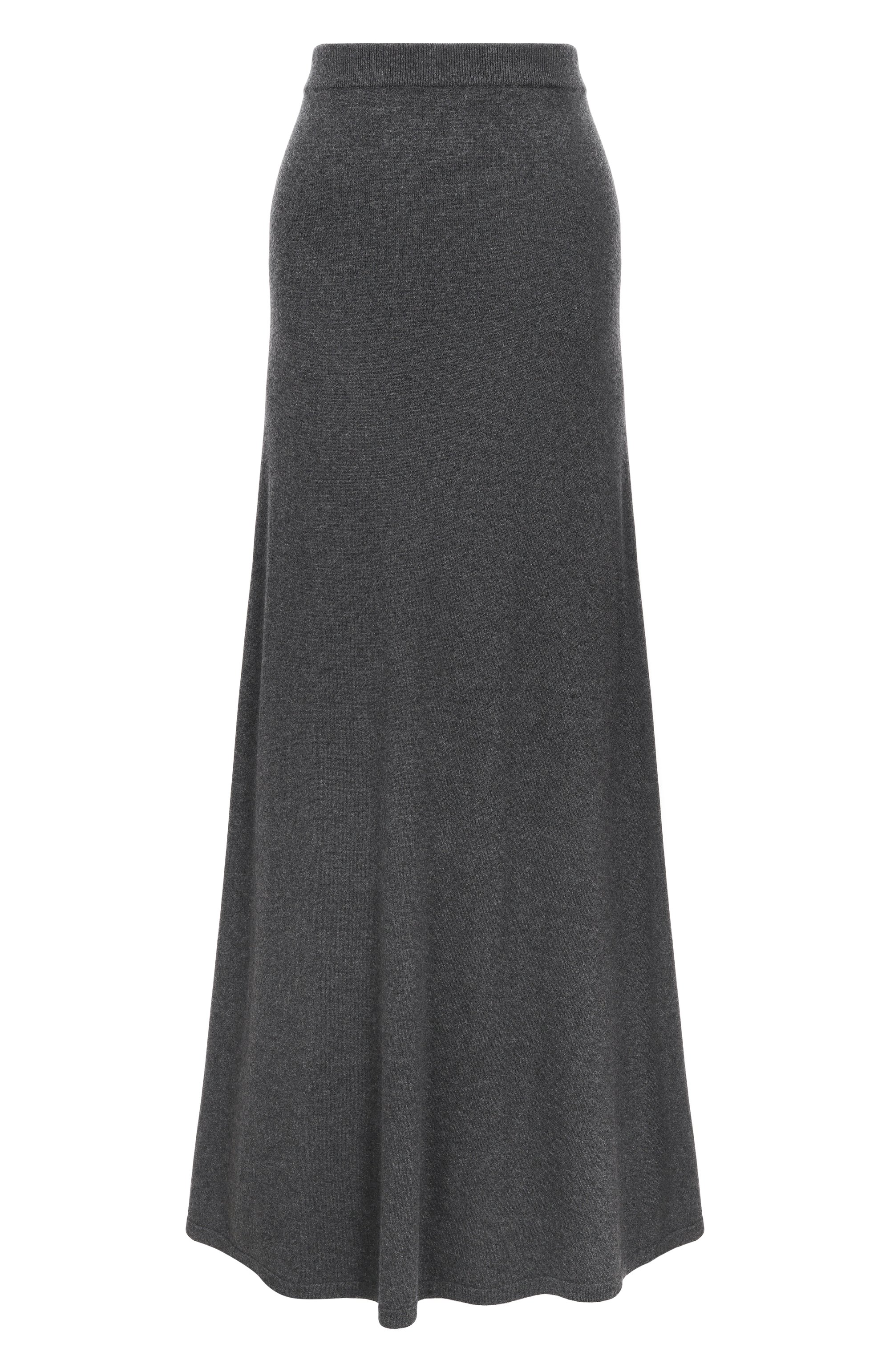 Шерстяная юбка BALENCIAGA серого цвета по цене 218500 руб., арт. 849932/T1754, фото 1 Шерстяная юбка BALENCIAGA, арт. 849932/T1754, фото 1