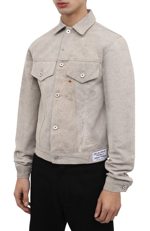 Джинсовая куртка Gallery Dept. Бежевый, фото 3