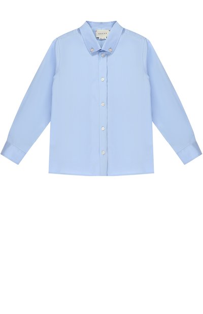 Хлопковая рубашка с воротником button down GUCCI, арт. 430284/XB365, фото 1