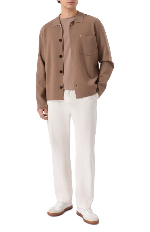 Шерстяная куртка-рубашка Bogner 88311222 Бежевый  88311222 Фото 2