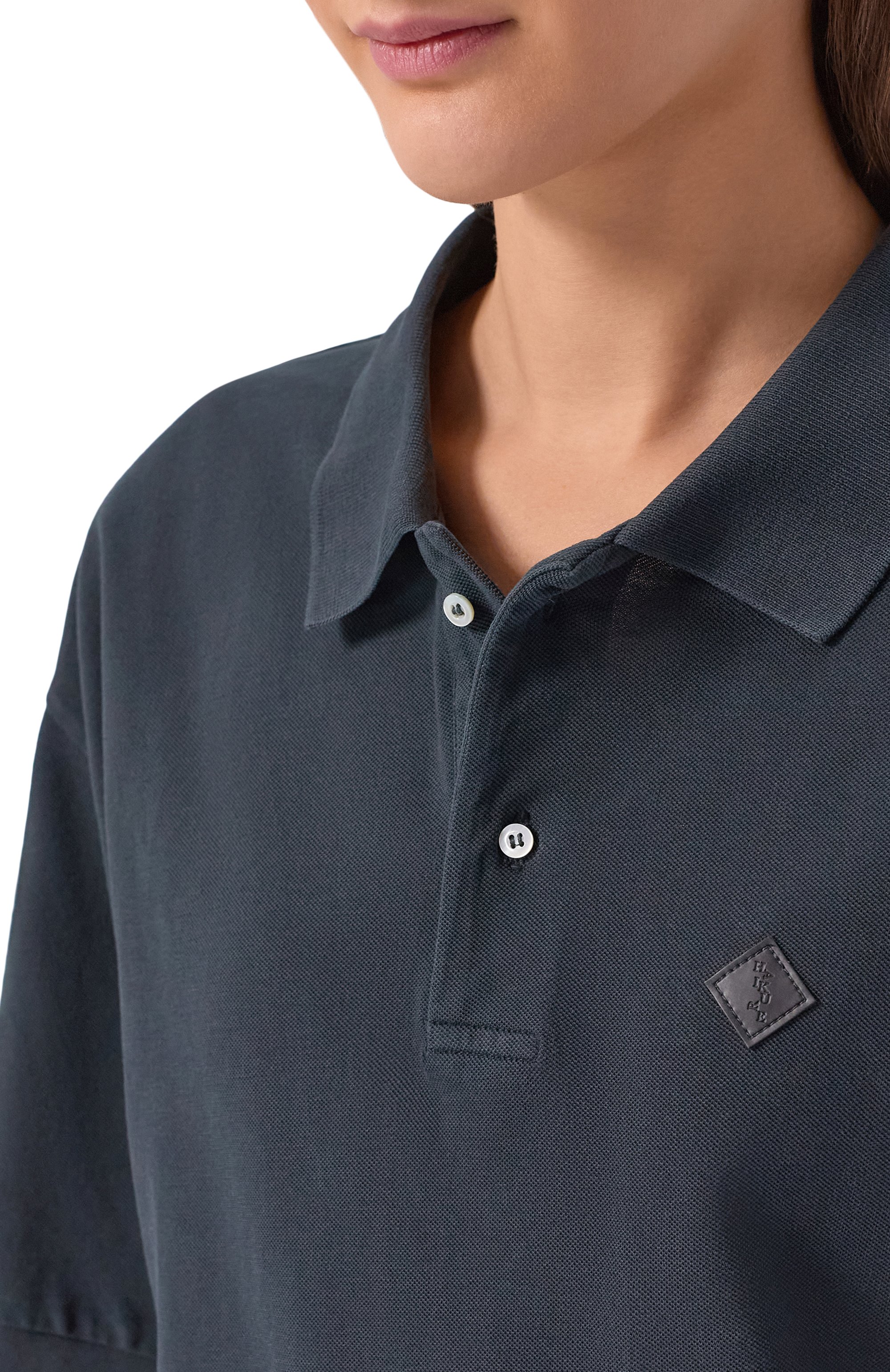 Хлопковое поло HAIKURE, арт. HEW54142TP003PX/LACY, фото 5