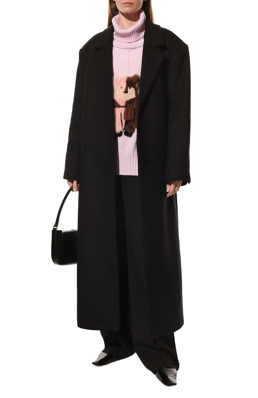 Шерстяной свитер с меховой отделкой COLOR TEMPERATURE, арт. М-18/511, фото 2