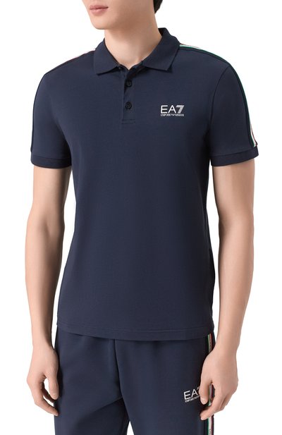 Хлопковое поло EA7, арт. 7M001862/AF12503, фото 3
