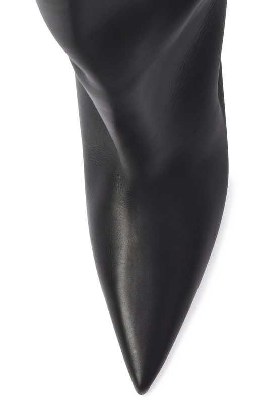Кожаные ботфорты Jil Sander J15WW0065/P4942 Чёрный  J15WW0065/P4942 Фото 6