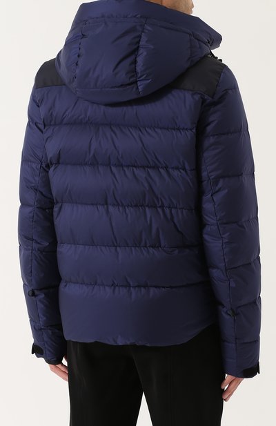 Стеганый пуховик на молнии с капюшоном MONCLER, арт. C2-097-41813-85-53864, фото 4