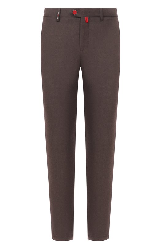 Кашемировые брюки Kiton UFPPERK0130H06 Коричневый UFPPERK0130H06