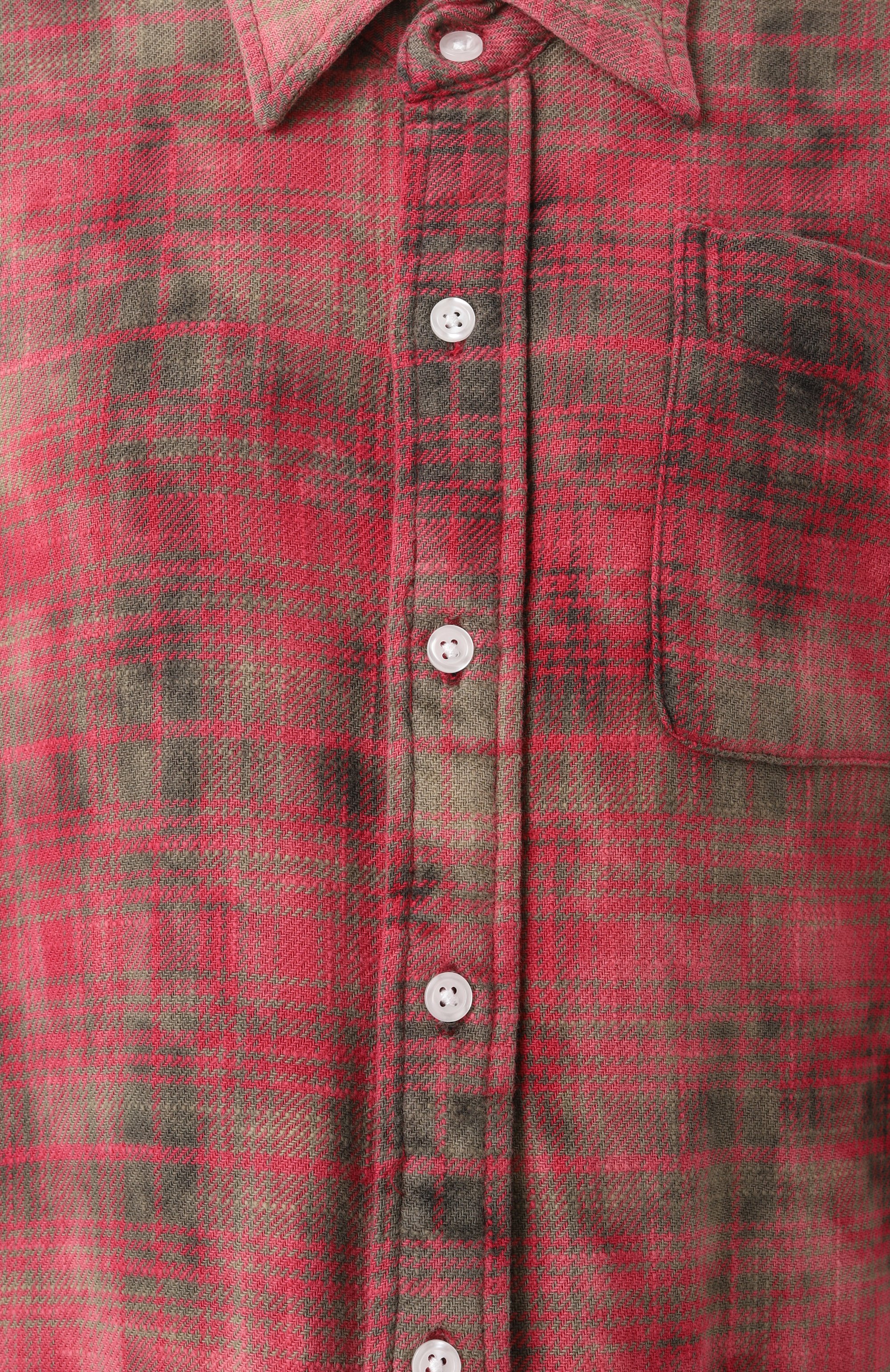 Хлопковая рубашка R13, арт. R13WR075-R461B, фото 6