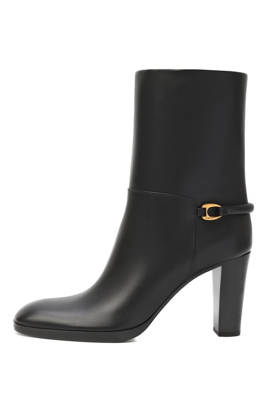 Кожаные ботильоны Sulpice 80 Saint Laurent 841573/28N00 Чёрный  841573/28N00 Фото 4