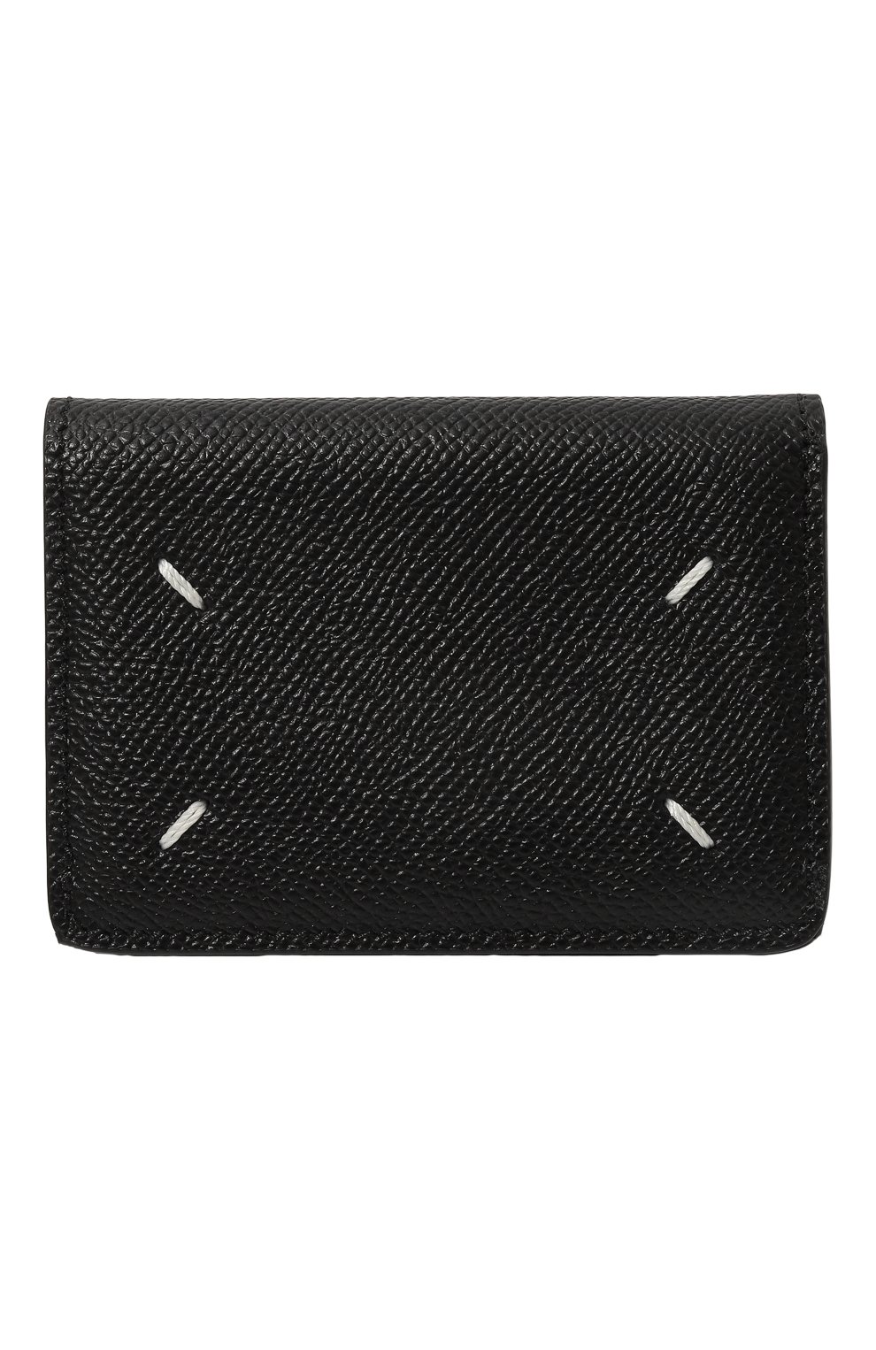 Кожаное портмоне MAISON MARGIELA черного цвета по цене 39950 руб., арт. SA2UI0005/P4745, фото 1 Кожаное портмоне MAISON MARGIELA, арт. SA2UI0005/P4745, фото 1