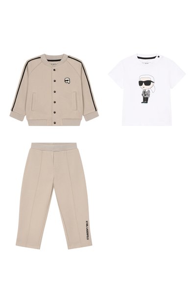 Комплект из трех предметов KARL LAGERFELD KIDS, арт. Z31071