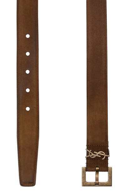 Замшевый ремень SAINT LAURENT, арт. 634437/0IS0B, фото 3