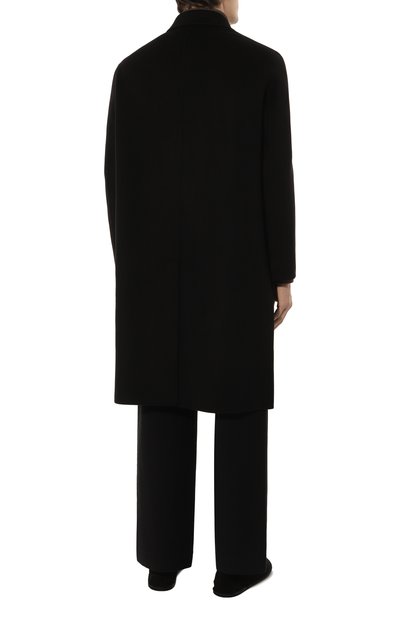 Пальто из шерсти и шелка ATTACHMENT черного цвета по цене 163000 руб., арт. AC42-002, фото 4 Пальто из шерсти и шелка ATTACHMENT, арт. AC42-002, фото 4