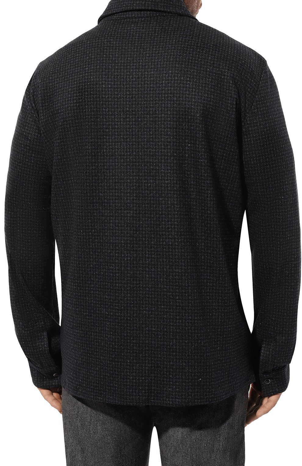 Куртка-рубашка из шерсти и шелка MARCO PESCAROLO, арт. NEXT/50Y07, фото 4