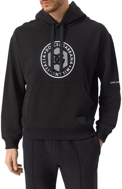 Хлопковое худи DOLCE & GABBANA, арт. G9ZU0T/G705Y, фото 3
