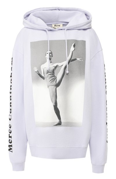 Женский хлопковое худи ACNE STUDIOS, арт. AI0023