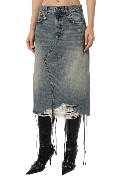Джинсовая юбка R13, арт. R13WD100-D173D, фото 3