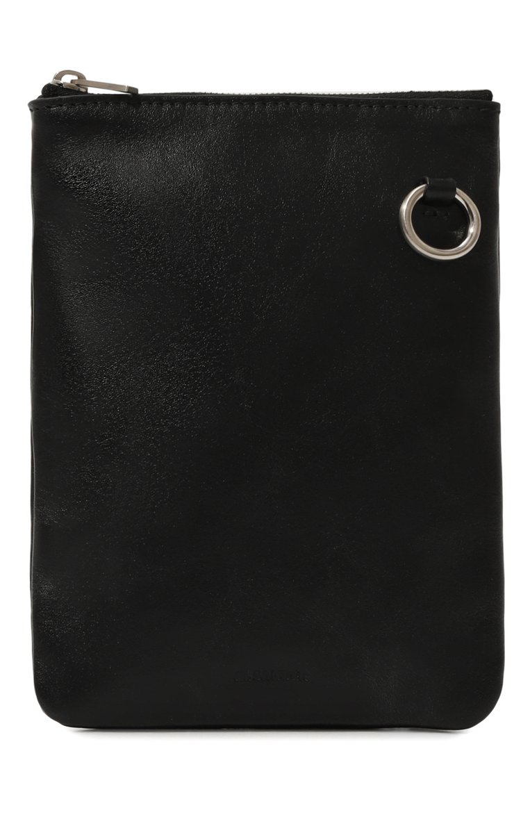 Чехол для iphone JIL SANDER черного цвета, арт. J25VL0003/P5450 | Фото 1 (Региональные ограничения белый список (Axapta Mercury): Не проставлено; Нос: Не проставлено; Женское Кросс-КТ: Кожа iPhone)