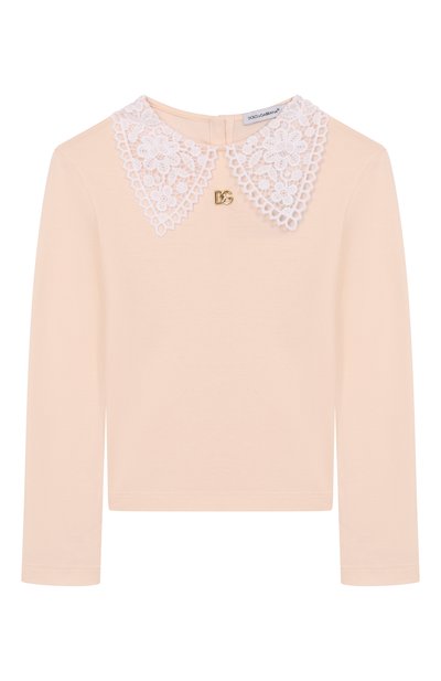 Хлопковый лонгслив DOLCE & GABBANA, арт. L5JTMT/G7PKB/2-6