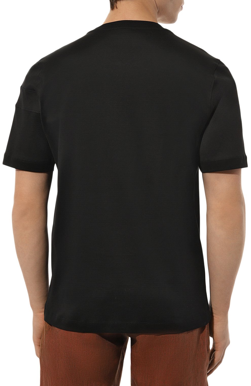 Хлопковая футболка ZILLI, арт. TSR001M0110VZI0P0, фото 4