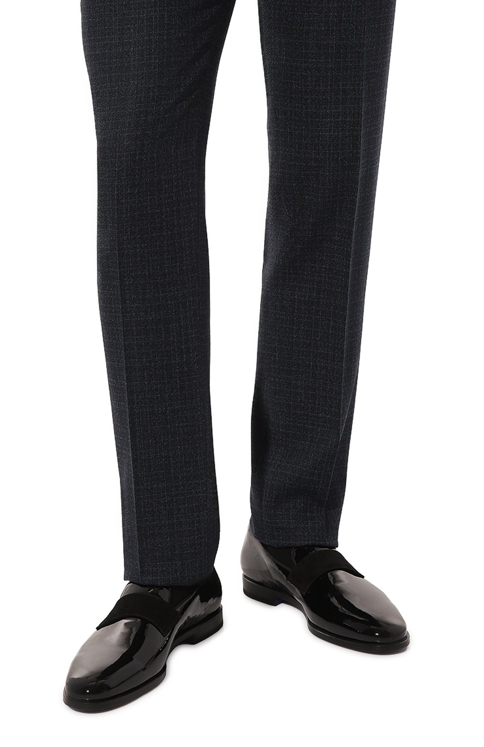 Кожаные лоферы MVST черного цвета по цене 75650 руб., арт. 0801053.2747C103, фото 3 Кожаные лоферы MVST, арт. 0801053.2747C103, фото 3