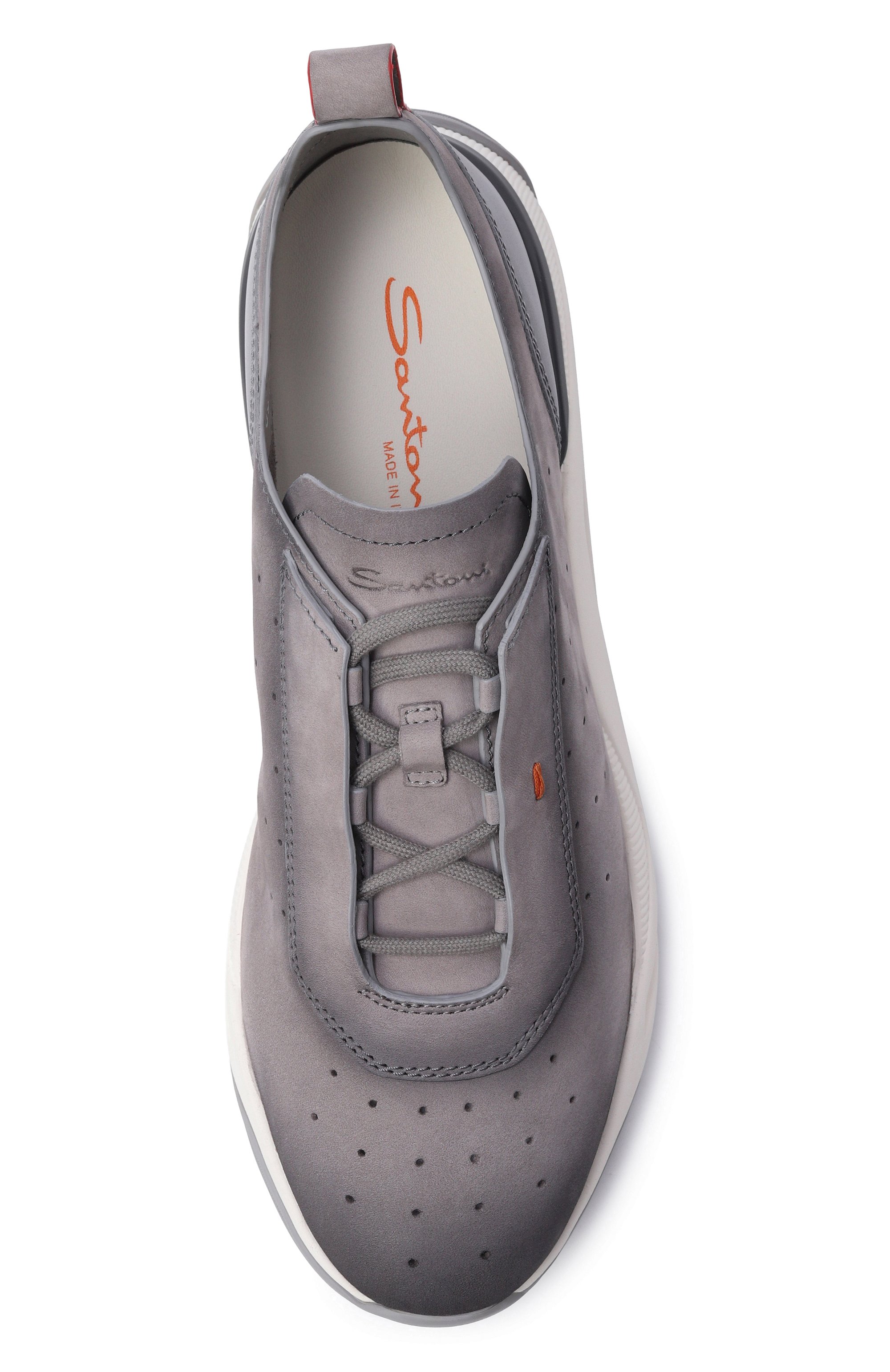 Кроссовки innova из нубука SANTONI, арт. MBIG22032BGRTFEH, фото 5