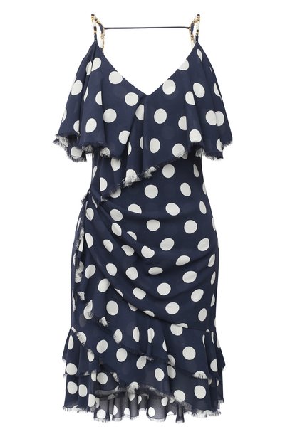 Шелковое платье BALMAIN, арт. VF16081/I629, фото 1