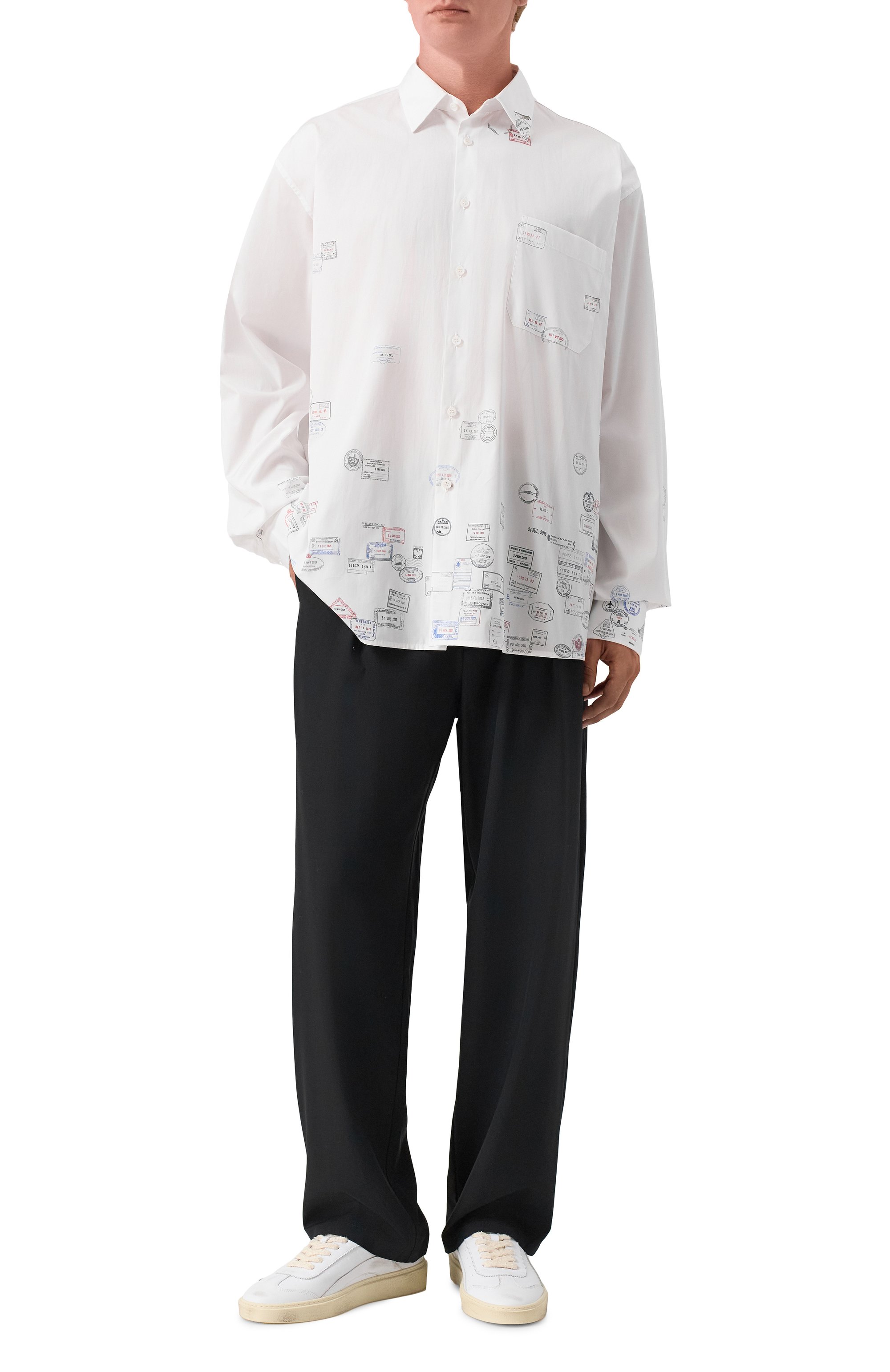 Хлопковая рубашка VETEMENTS, арт. UH76SH150W, фото 2