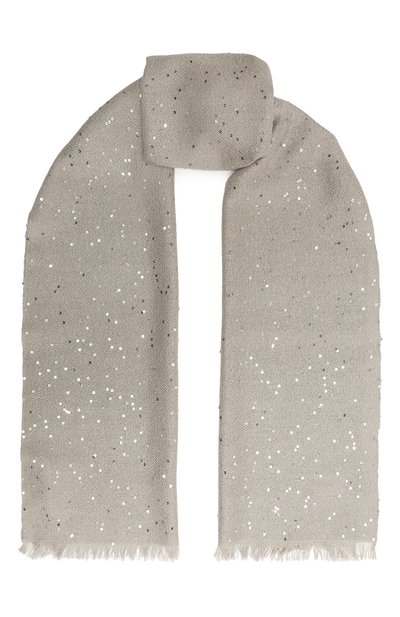 Шарф из кашемира и шелка BRUNELLO CUCINELLI, арт. MSC91B1204, фото 1