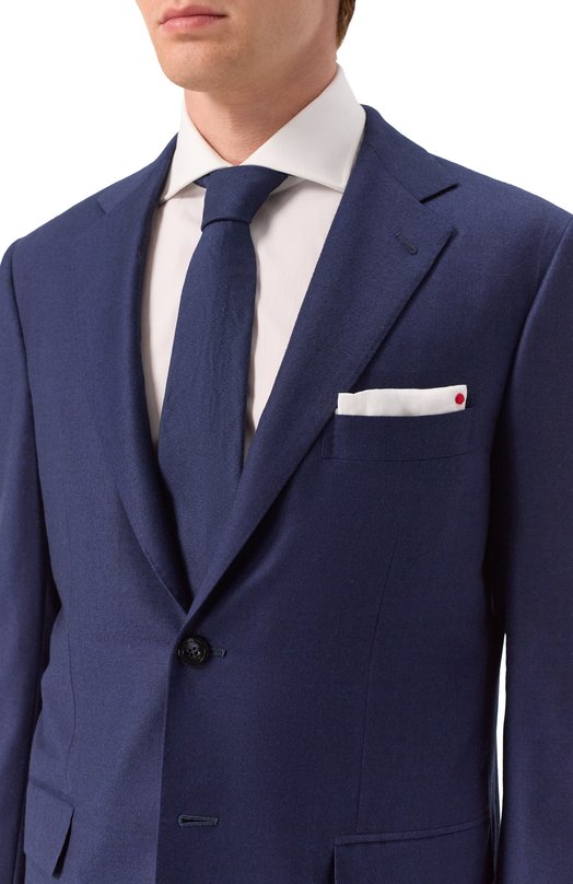 Шерстяной костюм Kiton UA81K0101E15 Синий  UA81K0101E15 Фото 8